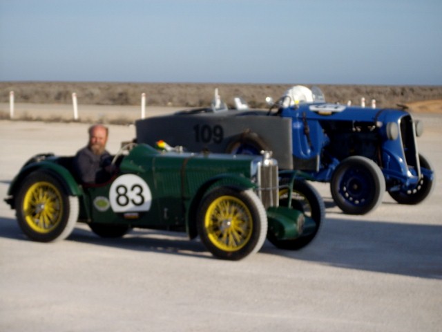 MG J2 companion for the Nullabor Crossing