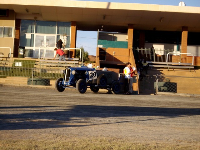 Badger Special waiting to race at Boulder