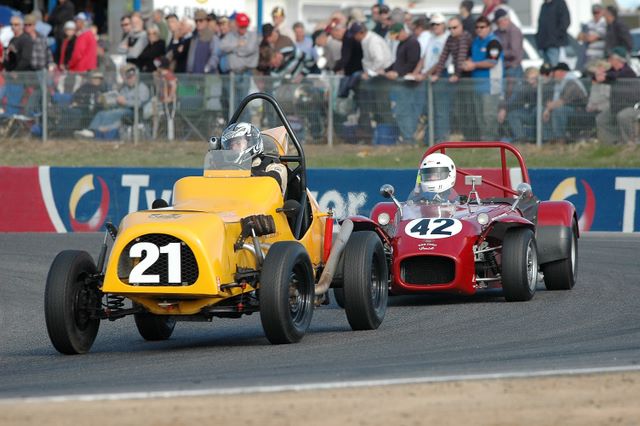 Racing included early Clubman Cars