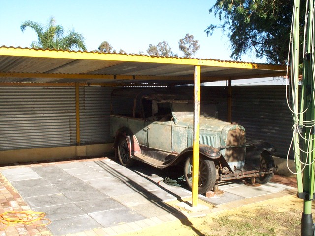 Where she has been all along in the shed